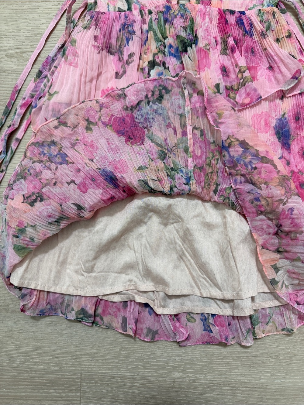 Rococo Sand Ruffle Mini Dress - Picture 11 of 12